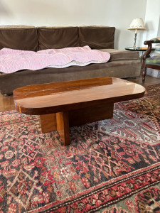 Photo de galerie - Fabrication d’une table basse 