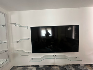 Photo de galerie - Pose des étagères