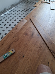 Photo de galerie - Pose de parquet - Revêtement de sol