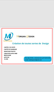 Photo de galerie - Graphisme - Création flyer - plaquette 