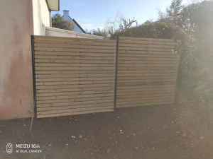 Photo de galerie - Clôture bois 