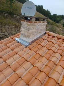 Photo de galerie - Entourage de cheminée en zinc 