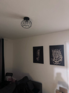 Photo de galerie - Installation de luminaires.