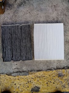 Photo de galerie - Changement filtre habitacle av / ap 