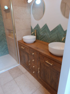 Photo de galerie - Rennovation de salle de bain

