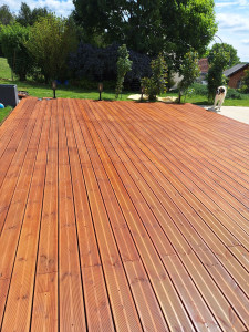 Photo de galerie - Réalisation complète d'une terrasse.