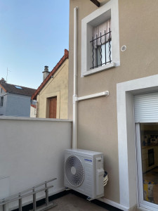 Photo de galerie - Installation climatiseur tri-split