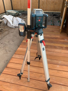 Photo de galerie - Location laser de terrassement