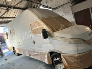 Photo de galerie - TRAVAIL DE PEINTURE À IVECO DALY