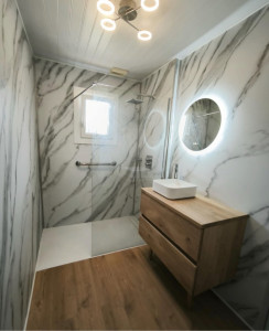 Photo de galerie - Création total de la salle de bain