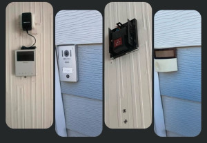 Photo de galerie - Changement sonnette par un visiophone 