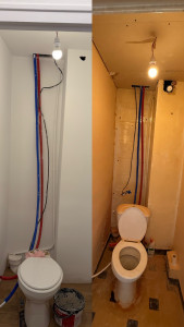 Photo de galerie - Poser du Placot, faire du enduit et peinture