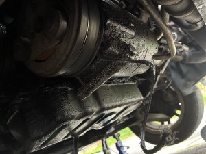 Photo de galerie - Fuite d’huile 