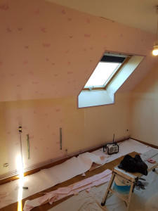 Photo de galerie - Réfection d'une chambre 