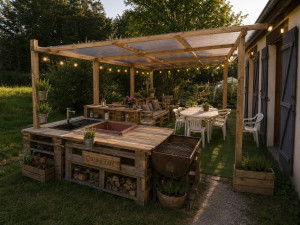 Photo de galerie - Pergola Palette 