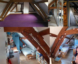 Photo de galerie - Cloisonnage chambres