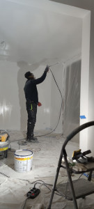 Photo de galerie - Peinture airless pour 180m2 au sol

