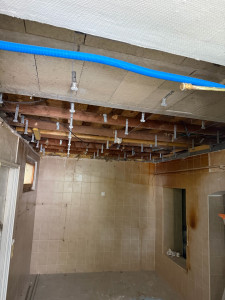 Photo de galerie - Création plafond placo 