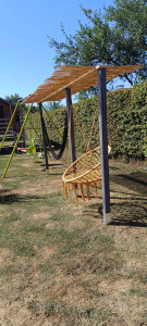 Photo de galerie - Création d'un support hamac.