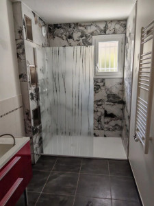 Photo de galerie - Installation d'une douche 