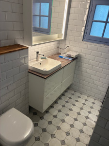 Photo de galerie - Creation complète de salle de bain 