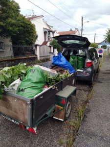 Photo de galerie - Débarras maison en ville 