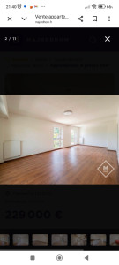 Photo de galerie - Pose parquet appartement 92m2 + peinture murs et plafonds
