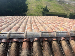 Photo de galerie - Avant Après Nettoyage toiture