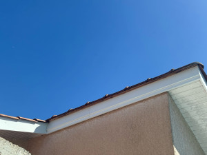 Photo de galerie - Pose de bandeau aluminium 