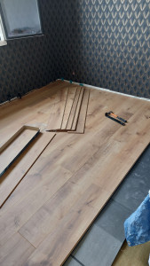 Photo de galerie - Pose de parquet 