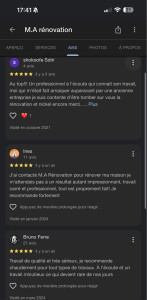 Photo de galerie - Les avis de nos clients plus que satisfait 