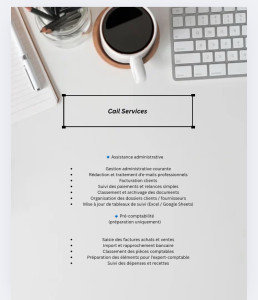 Photo de galerie - Assistance administrative et missions 