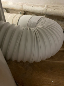 Photo de galerie -  Après.Remplacement de la pipe WC posé au sol