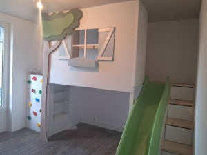 Photo de galerie - Cabane chambre d enfant 