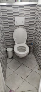 Photo de galerie - Installation d'un WC suspendu
