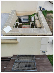 Photo de galerie - Lame composite pour terrasse 
