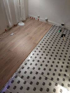 Photo de galerie - Pose parquet 