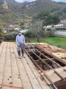 Photo de galerie - Rénovation suite à une fuite 