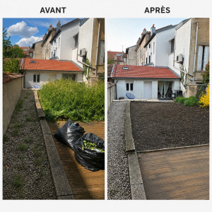 Photo de galerie - Remise au propre d’un jardin 
