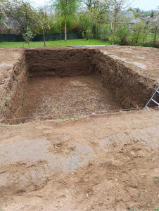 Photo de galerie - Terrassement pour piscine 