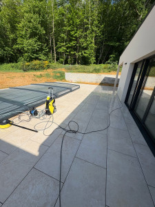 Photo de galerie - Nettoyage terrasse 
