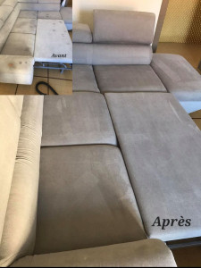Photo de galerie - Nettoyage Canapé Avant-Canape 