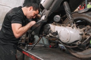 Photo de galerie - Mécano scooter à domicile 