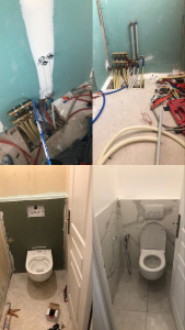 Photo de galerie - Plomberie WC suspendu 