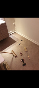 Photo de galerie - Pose de lino avec les anciennes plaintes 