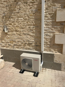Photo de galerie - Pose et mise en service d’un mono split