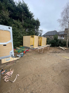 Photo de galerie - Ossature bois