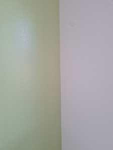 Photo de galerie - Peintre en bâtiment, 18 ans d'expérience. stucco, tadelakt, papier peint, toile de verre,  bandes de placo...