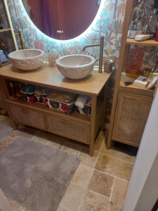 Photo de galerie - Nettoyage d'une salle de bain réalisée 