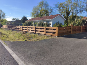 Photo de galerie - Clôture bois